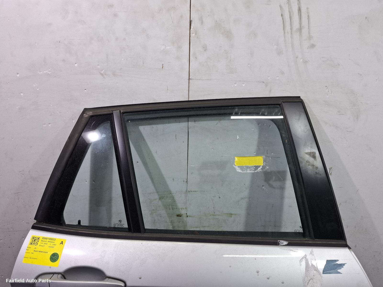 2010-2015 Bmw X1 Right Rear Door Sliding