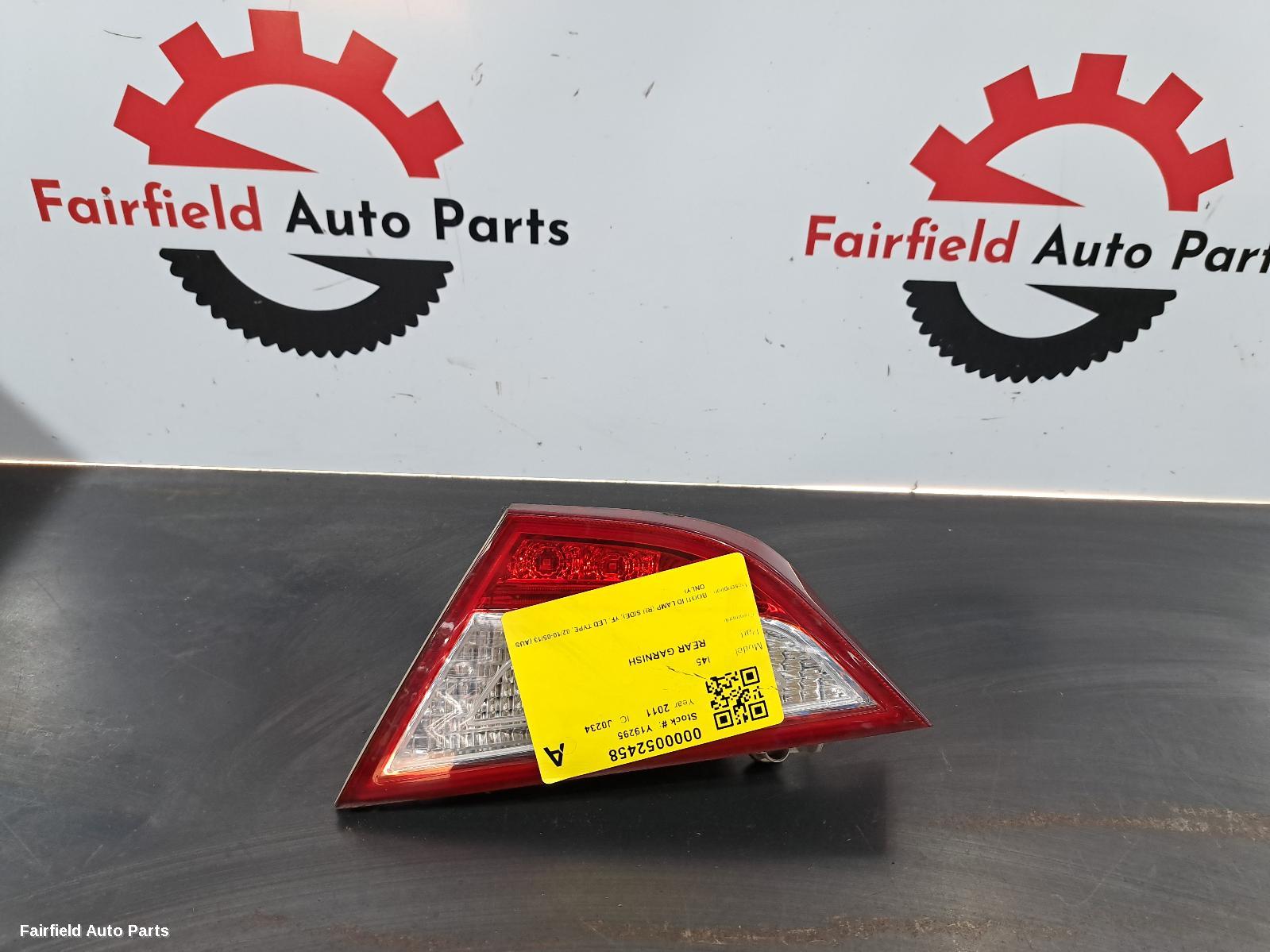 2010-2013 Hyundai I45 Rear Garnish