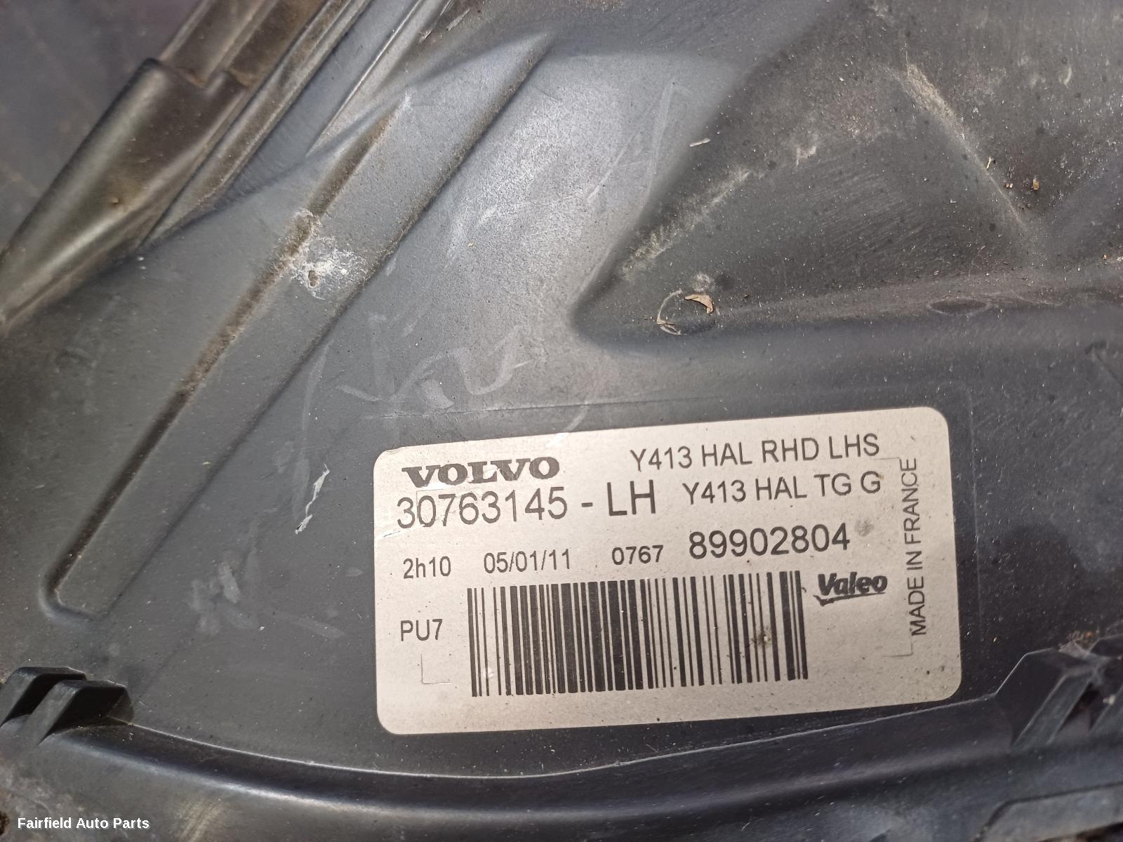 2009-2013 Volvo Xc60 Left Headlamp