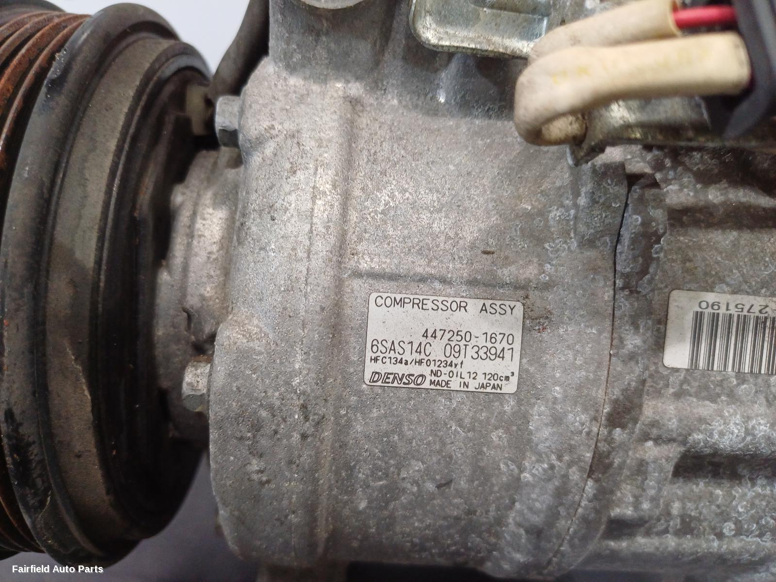 2017 Mercedes Gla Class A C Compressor