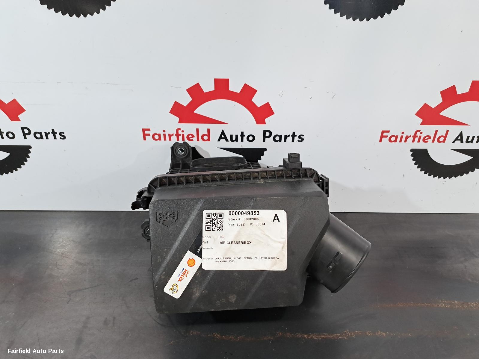 2017-2023 Hyundai I30 Air Cleaner Box