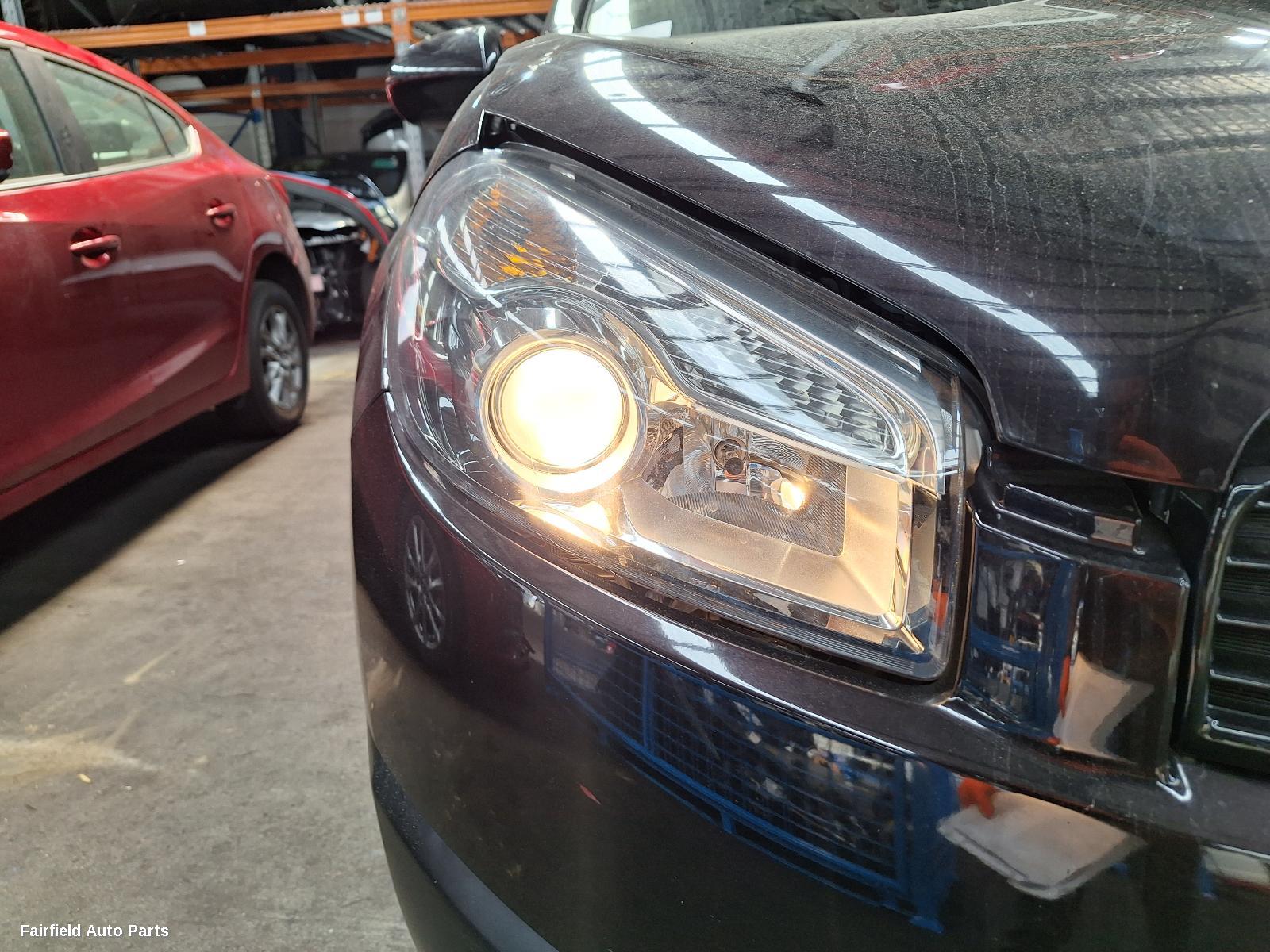 2011 Nissan Dualis F Bar Reinforc Brack