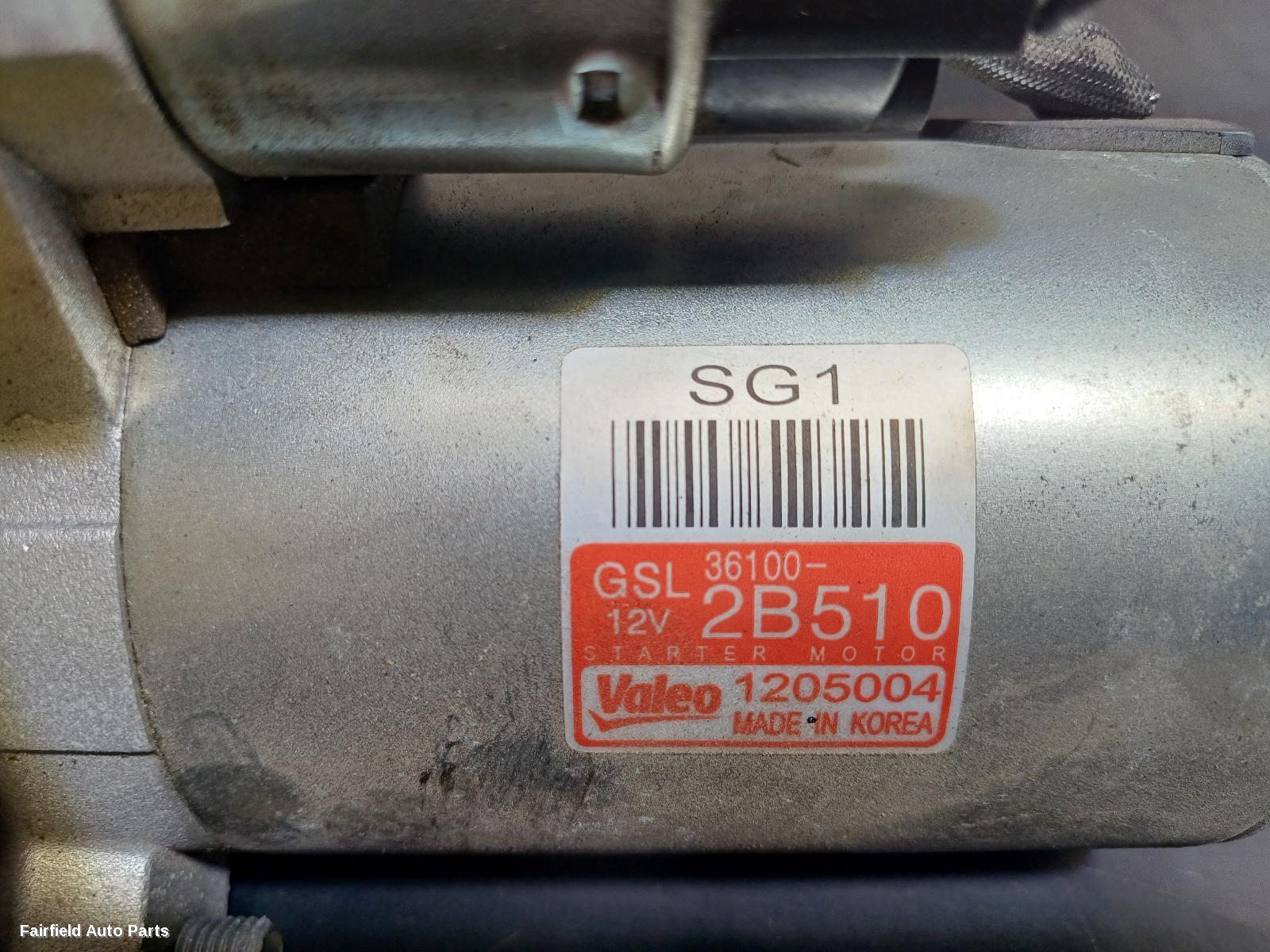 2020 Kia Cerato Starter