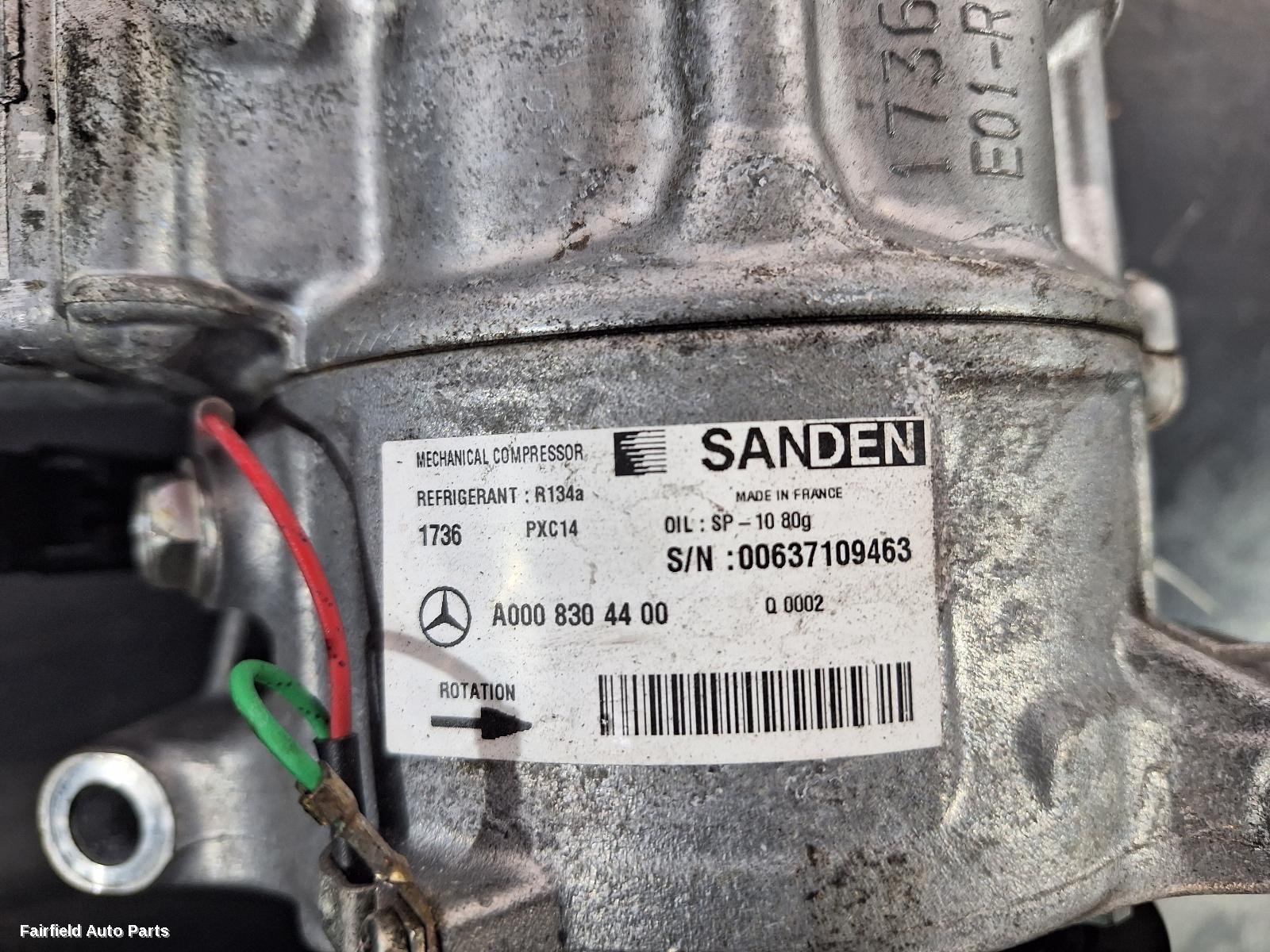 2014 Mercedes C Class A C Compressor