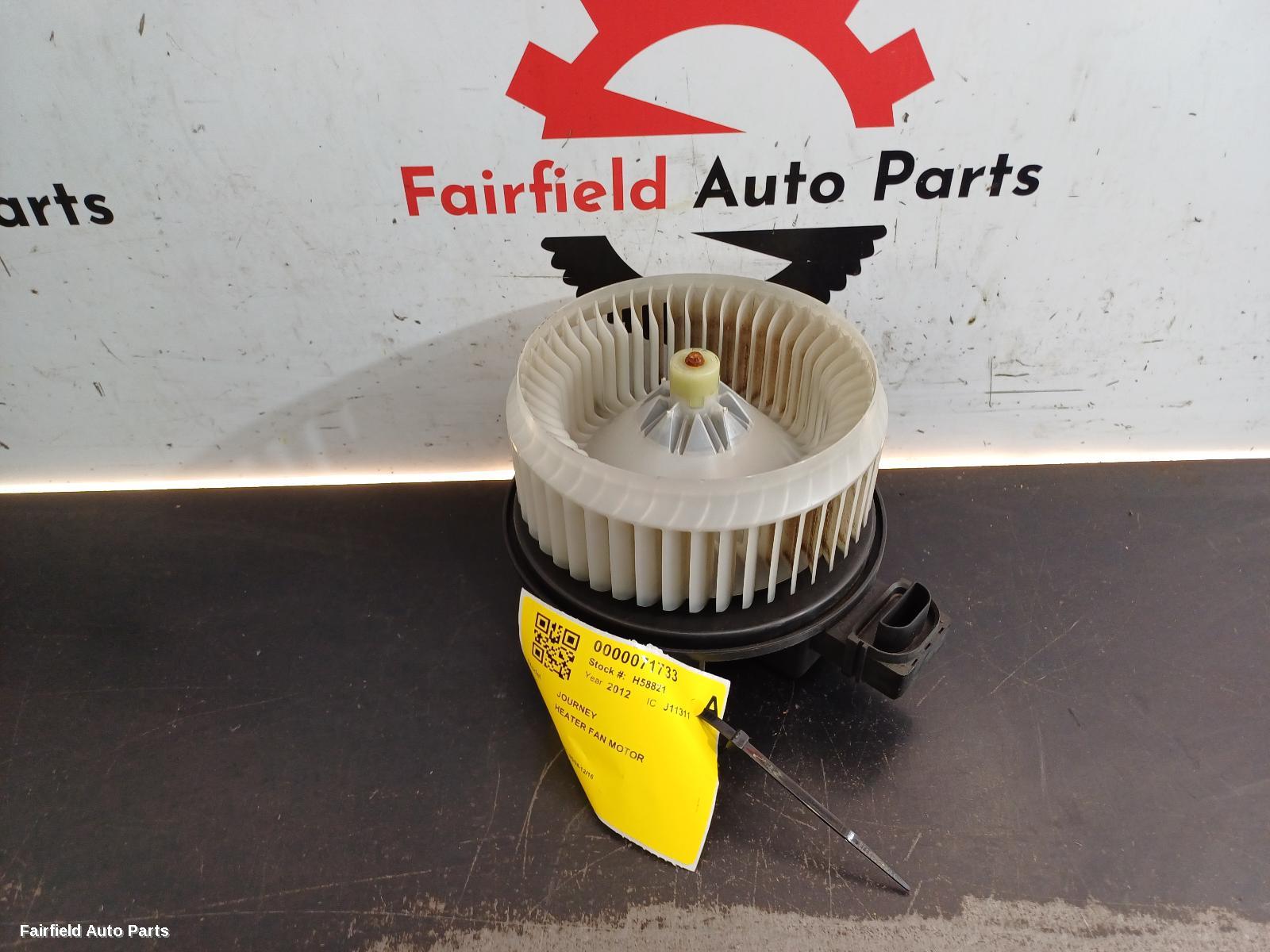 2008-2016 Dodge Journey Heater Fan Motor