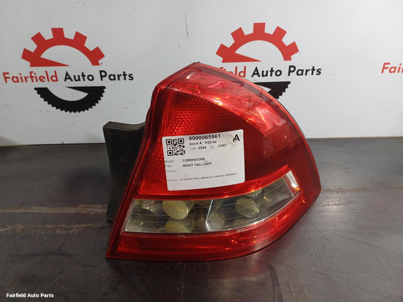 2004 Holden Commodore Right Taillight