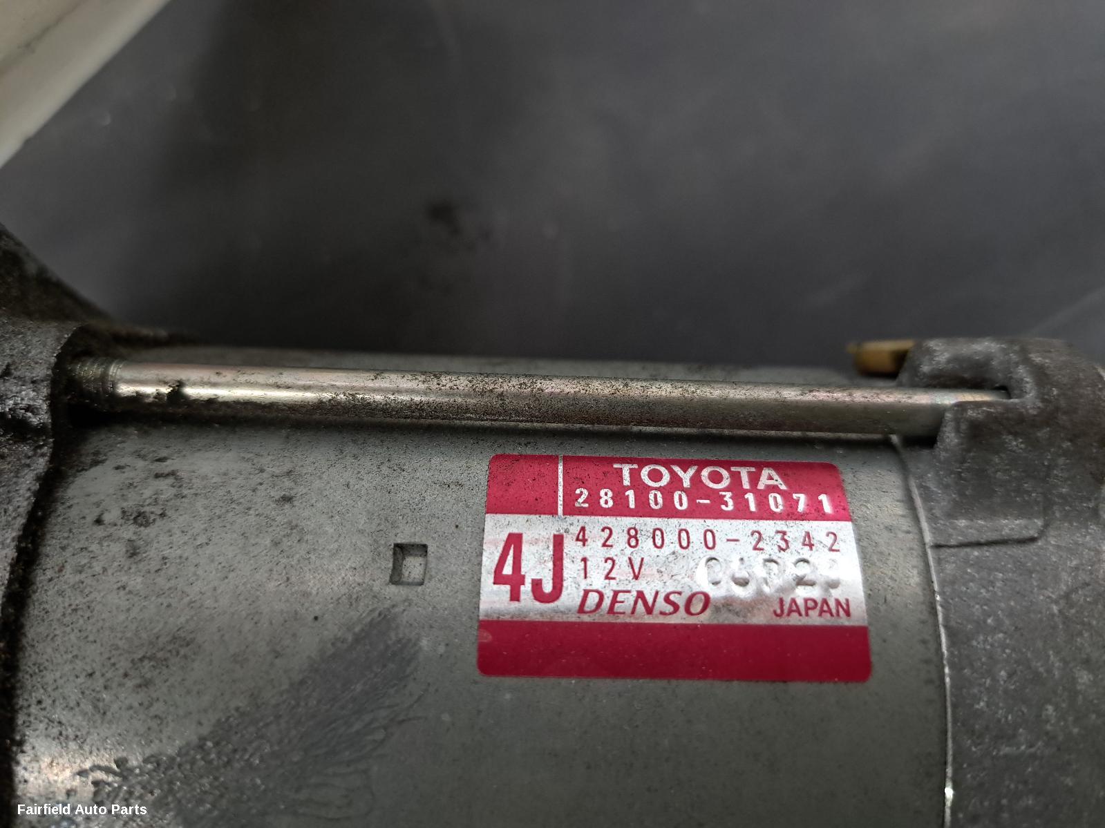 2012-2017 Lexus Gs Starter
