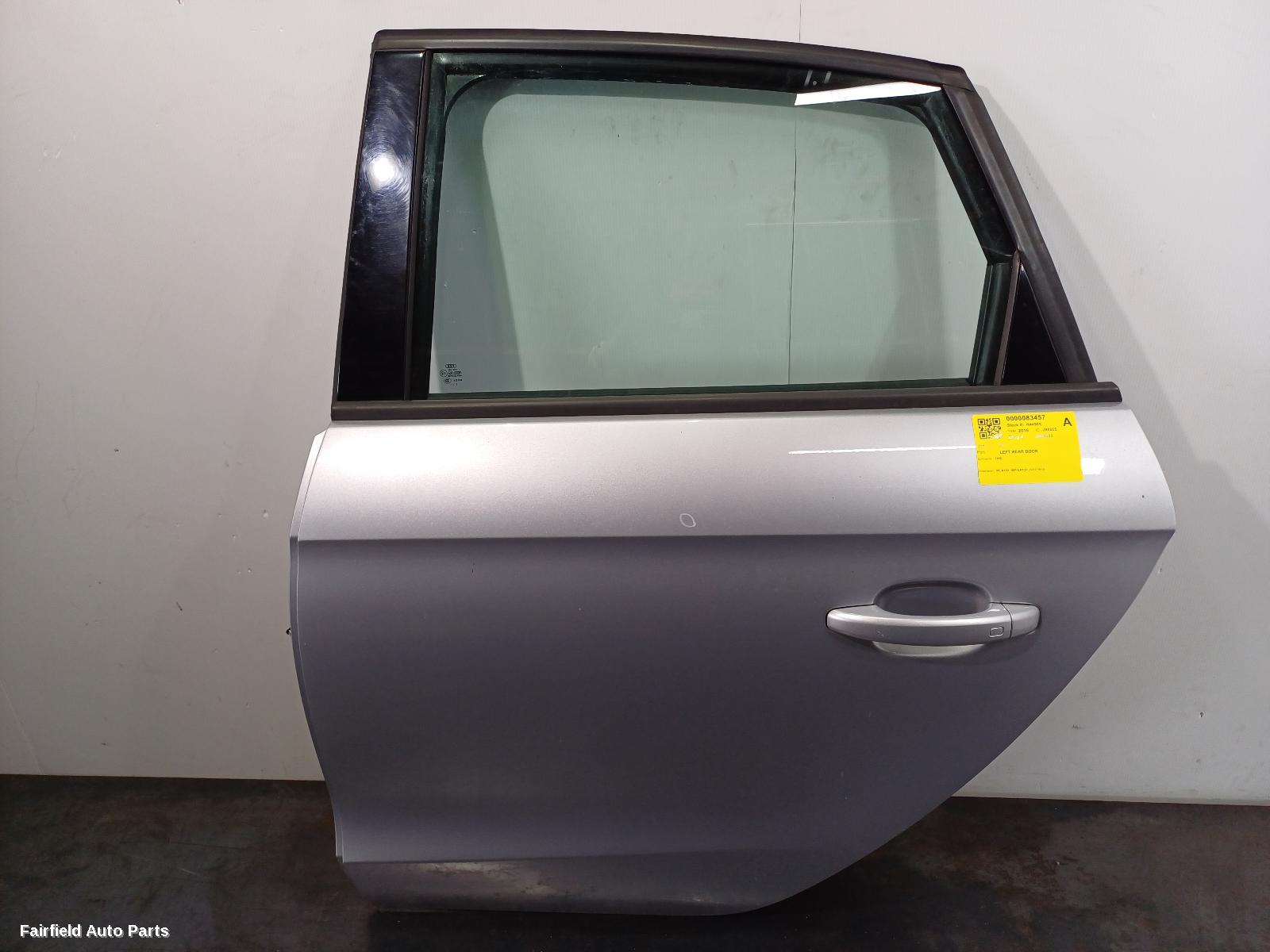 2012-2018 Audi A1 Left Rear Door Sliding