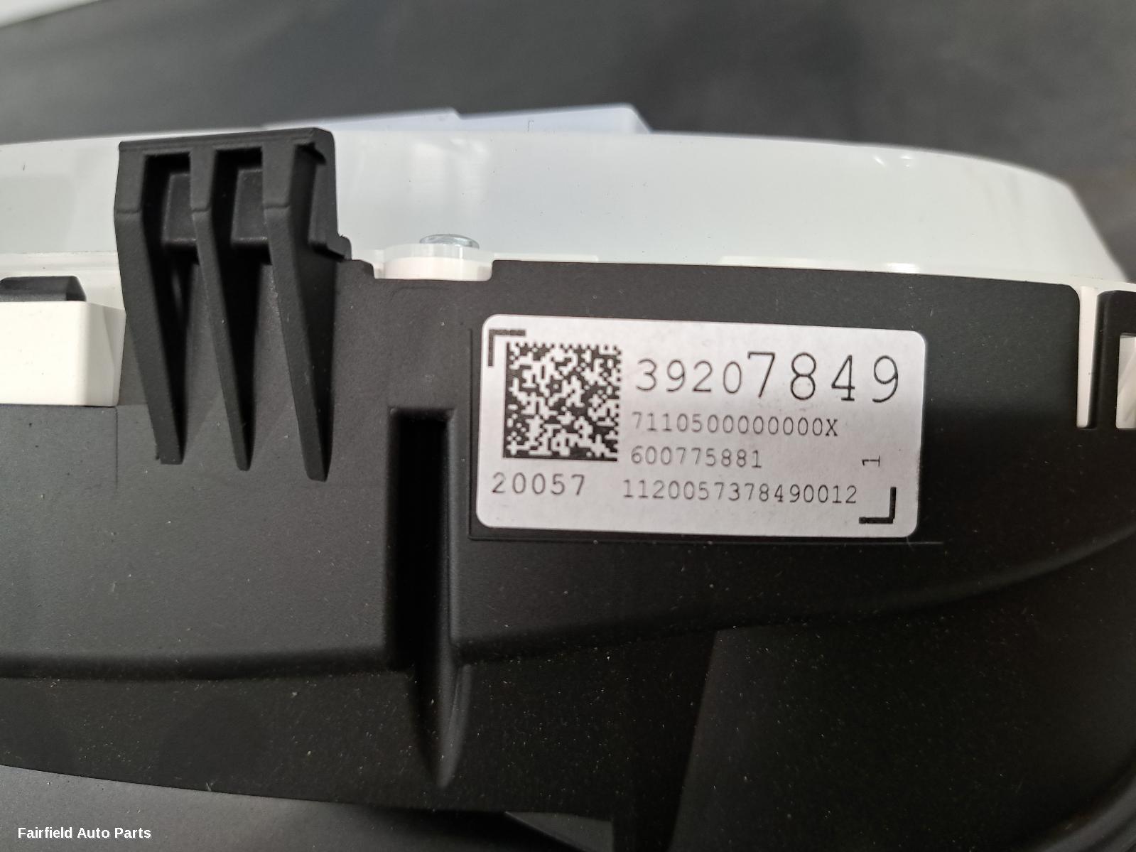 2017-2020 Holden Commodore Instrument Cluster