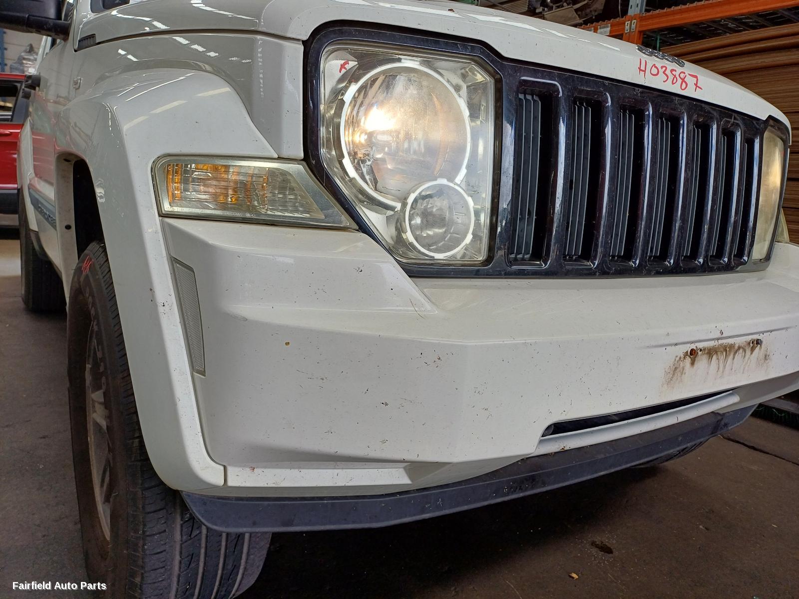 2009 Jeep Cherokee Front Bumper
