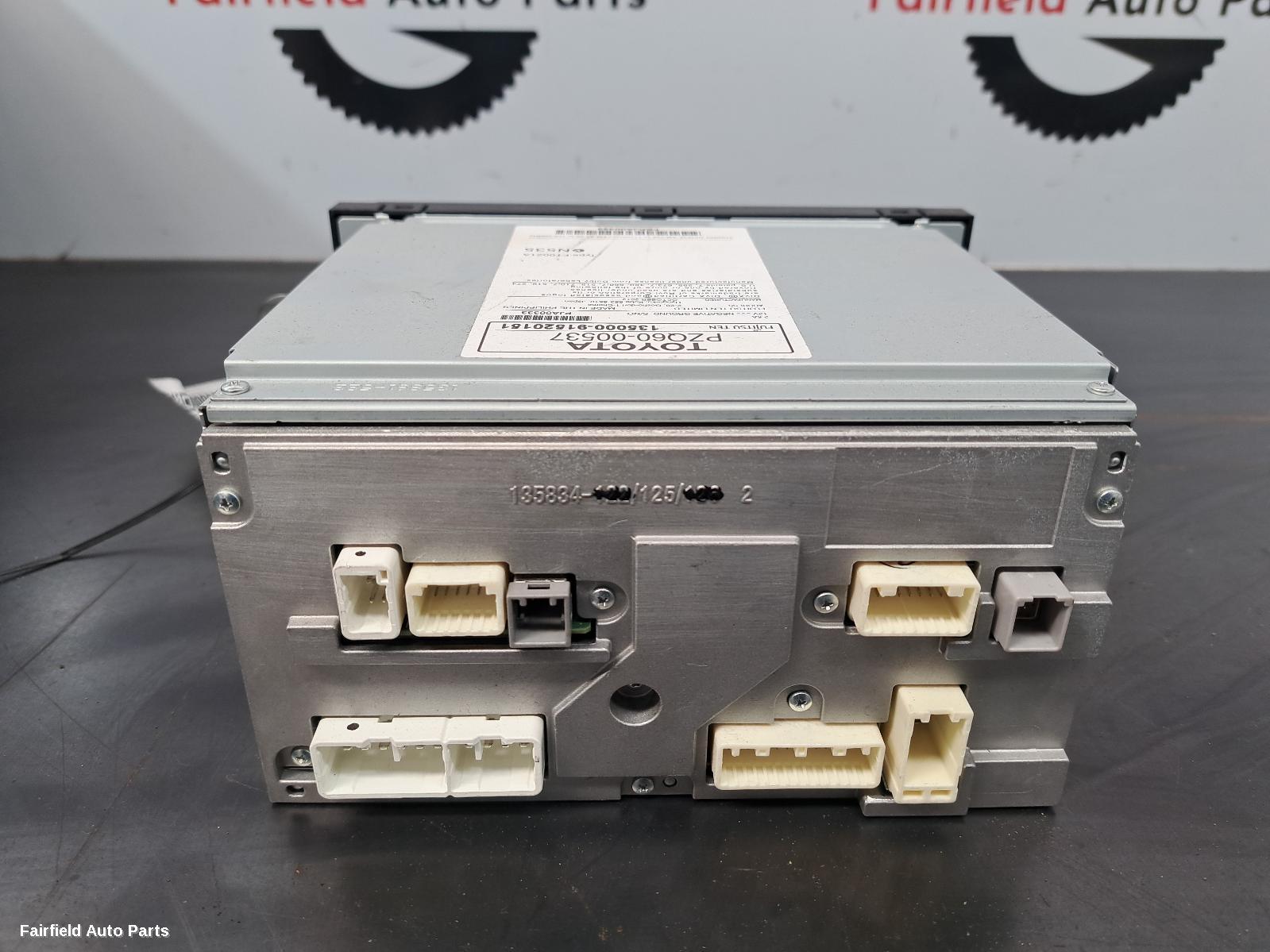 2012-2016 Toyota 86 Radio Cd Dvd Sat Tv