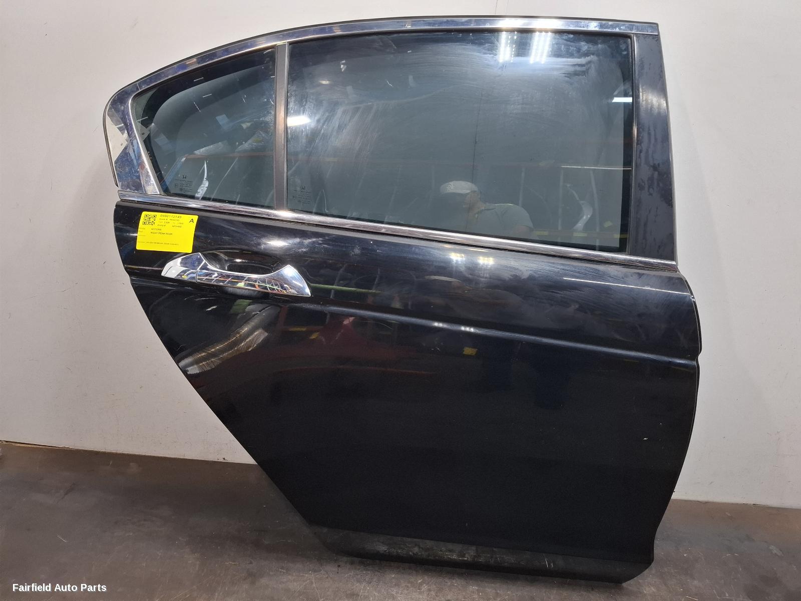 2008-2013 Honda Accord Right Rear Door Sliding