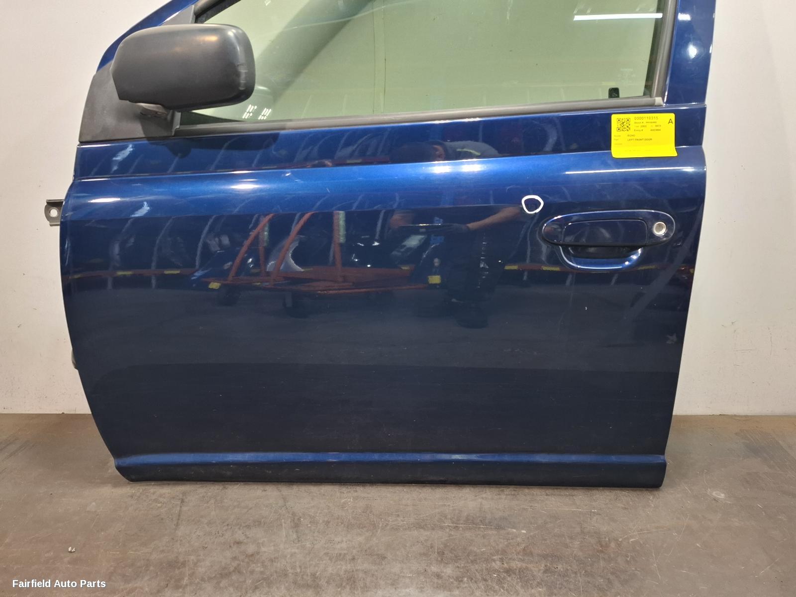 1999-2005 Toyota Echo Left Front Door