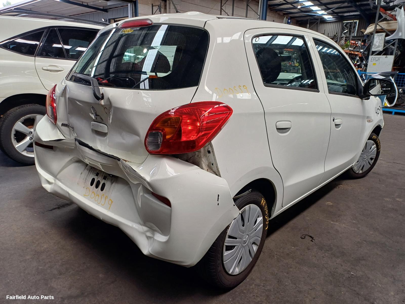 2017 Mitsubishi Mirage Left Rear Door Sliding