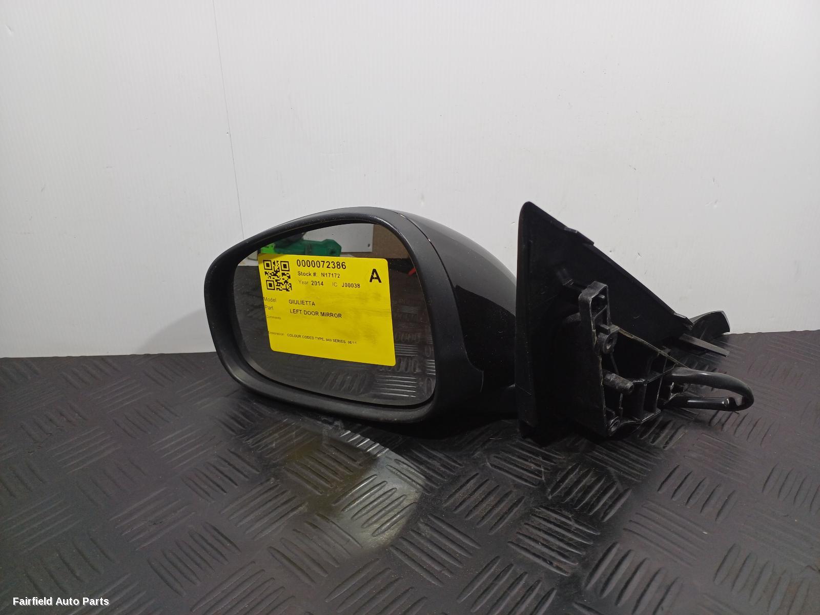 2011-2020 Alfa Romeo Giulietta Left Door Mirror