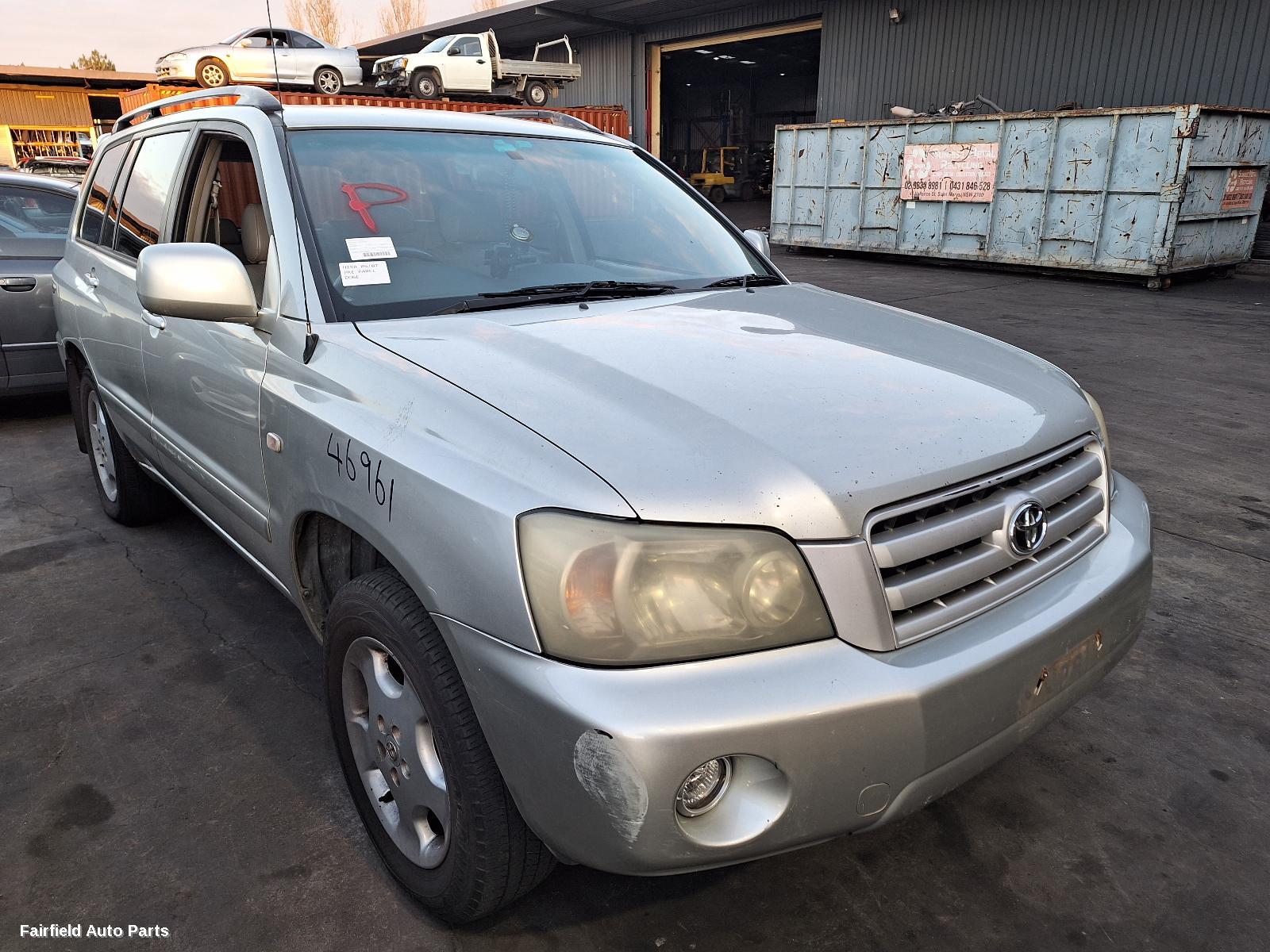 2001-2007 Toyota Kluger Bootlid Tailgate