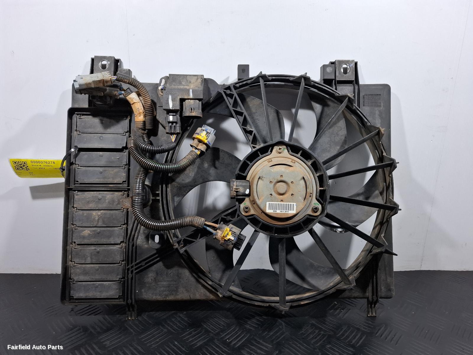 2011-2017 Peugeot 508 Fan