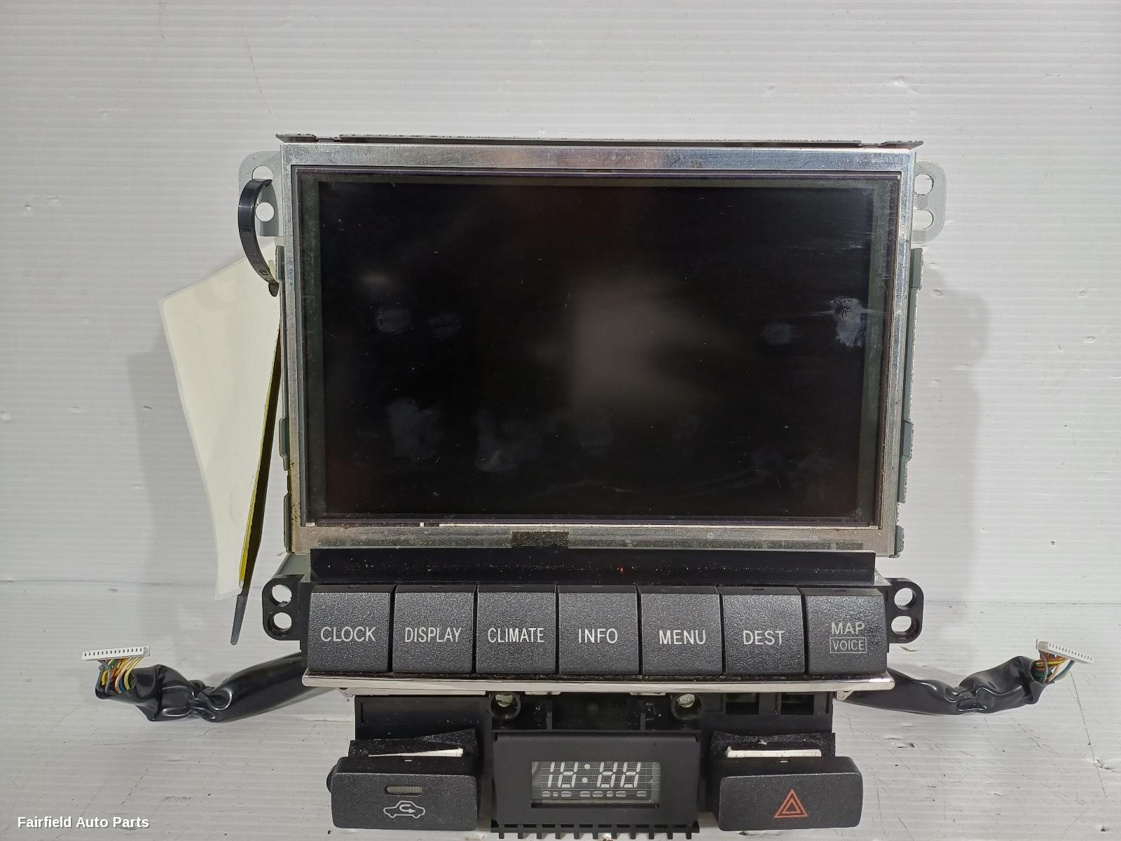 2003-2005 Lexus Rx Series Radio Cd Dvd Sat Tv