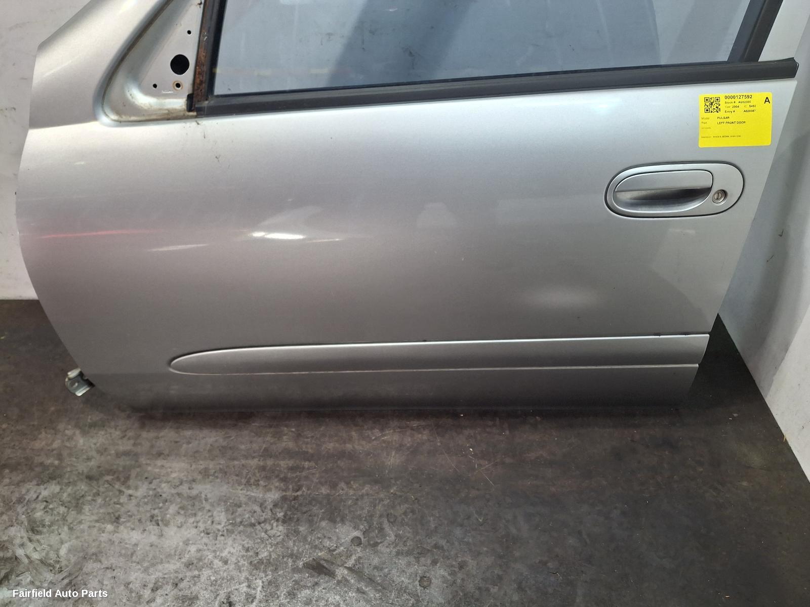 2000-2005 Nissan Pulsar Left Front Door