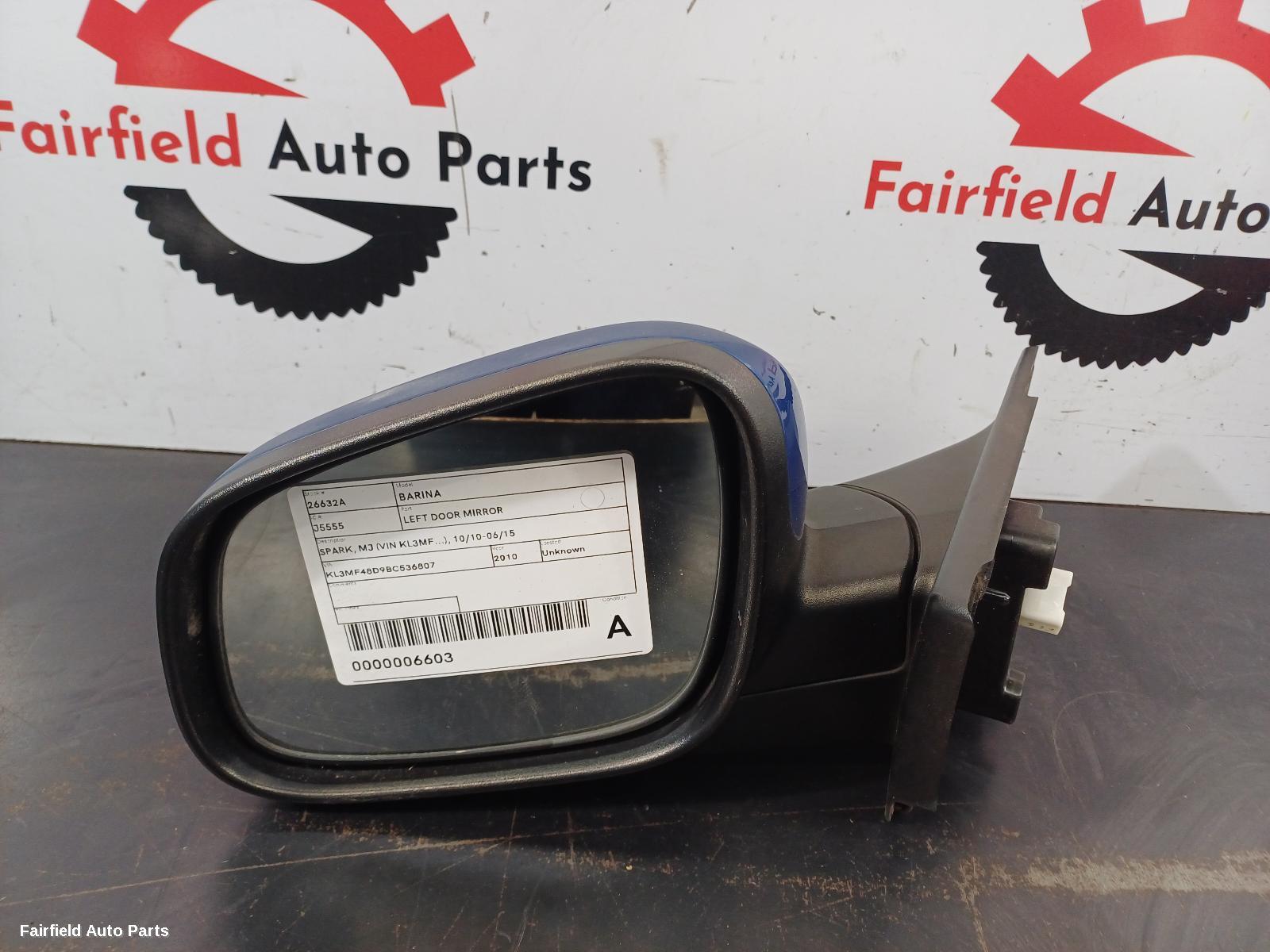 2010 Holden Barina Left Door Mirror
