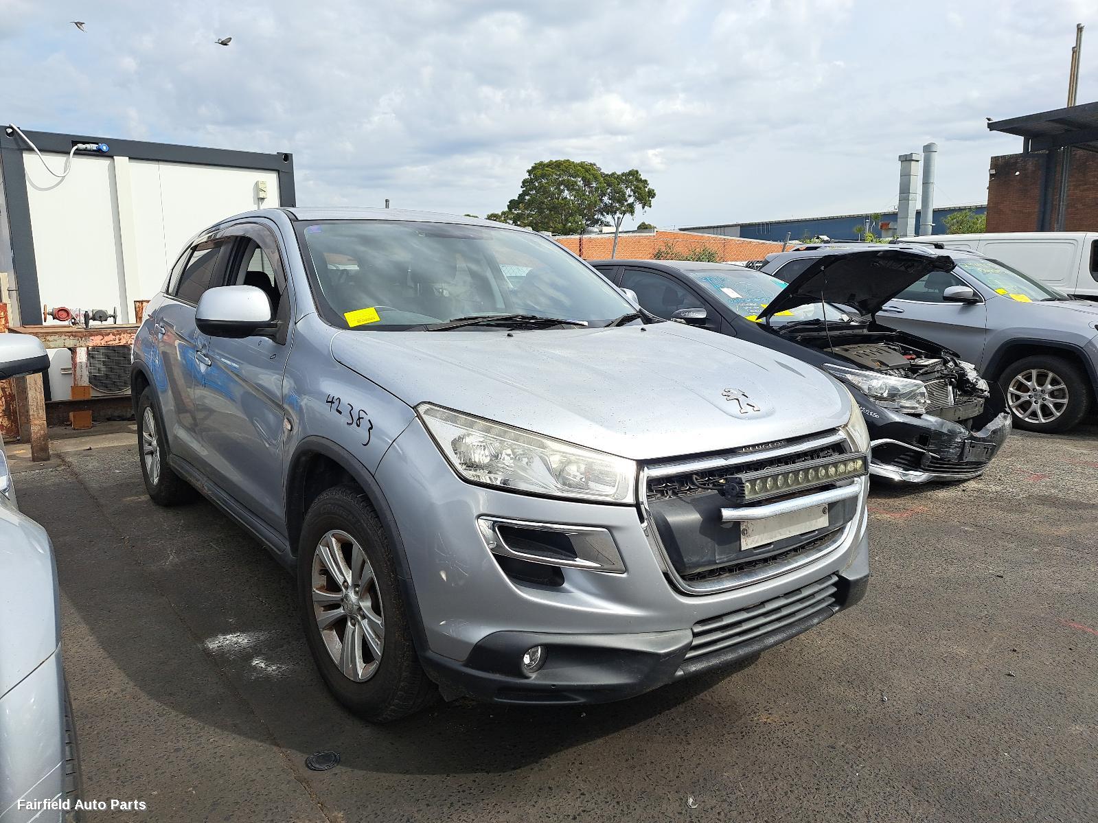 2012 Peugeot 4008 Left Rear Door Window