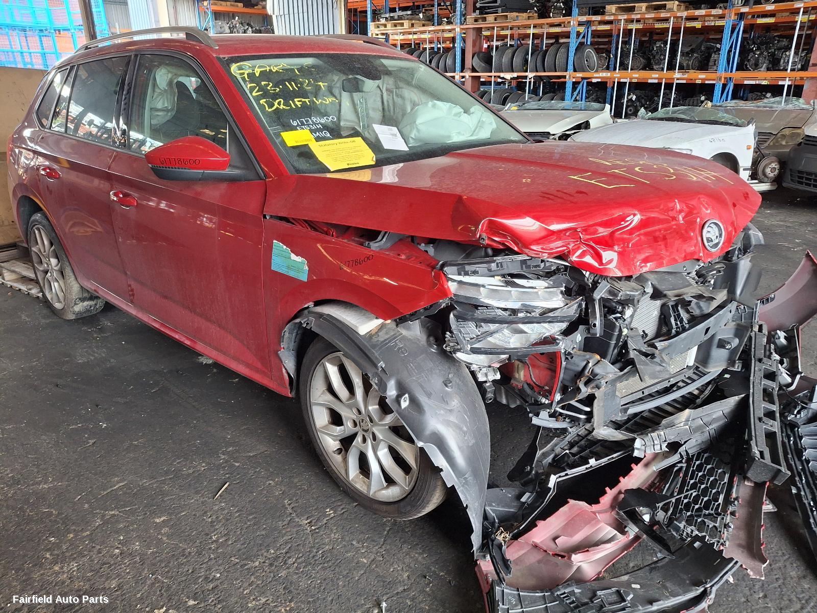 2022 Skoda Kamiq Left Rear Door Sliding