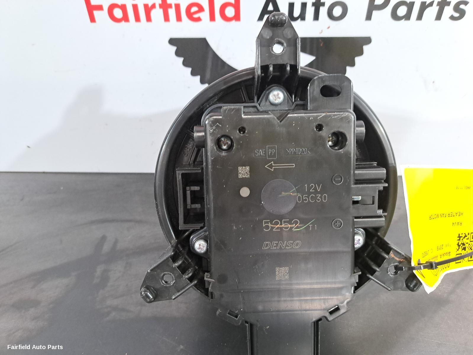 2018-2025 Toyota Rav4 Heater Fan Motor
