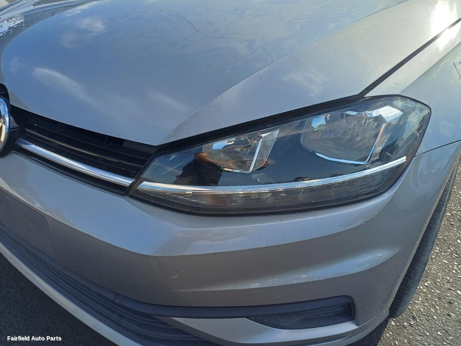 2017 Volkswagen Golf F Bar Reinforc Brack