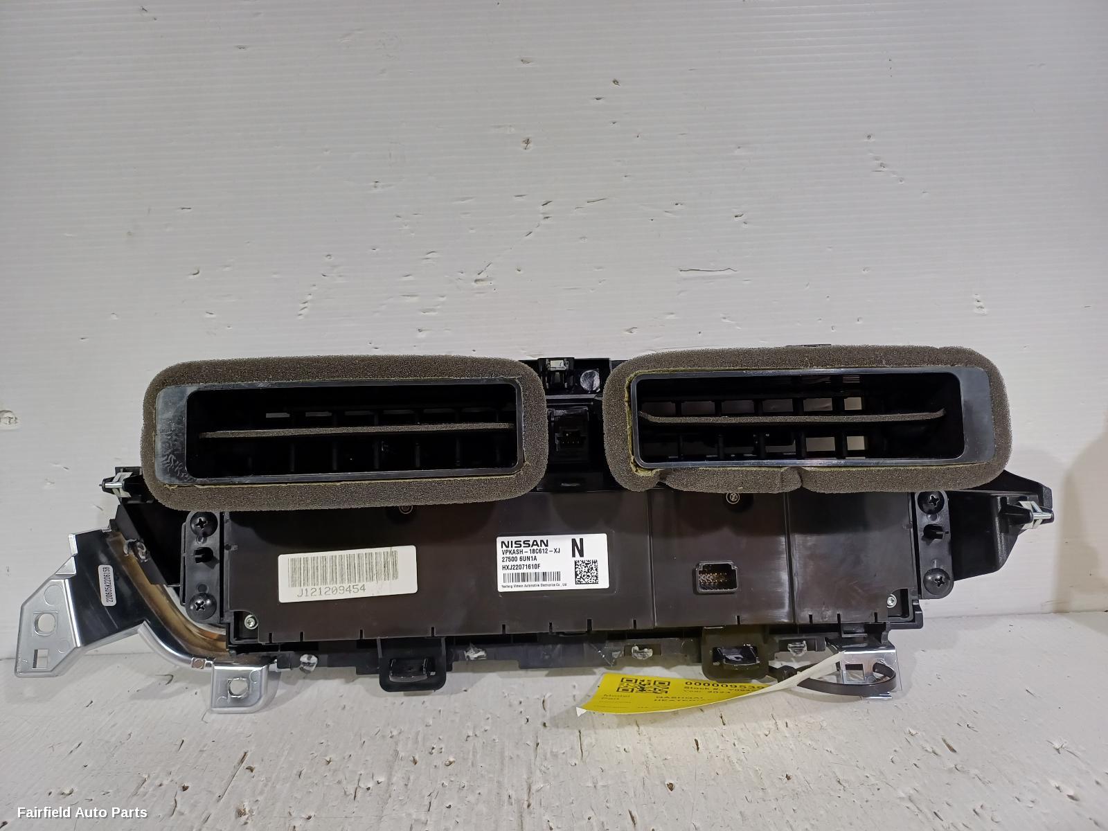 2022-2025 Nissan Qashqai Heater Ac Controls