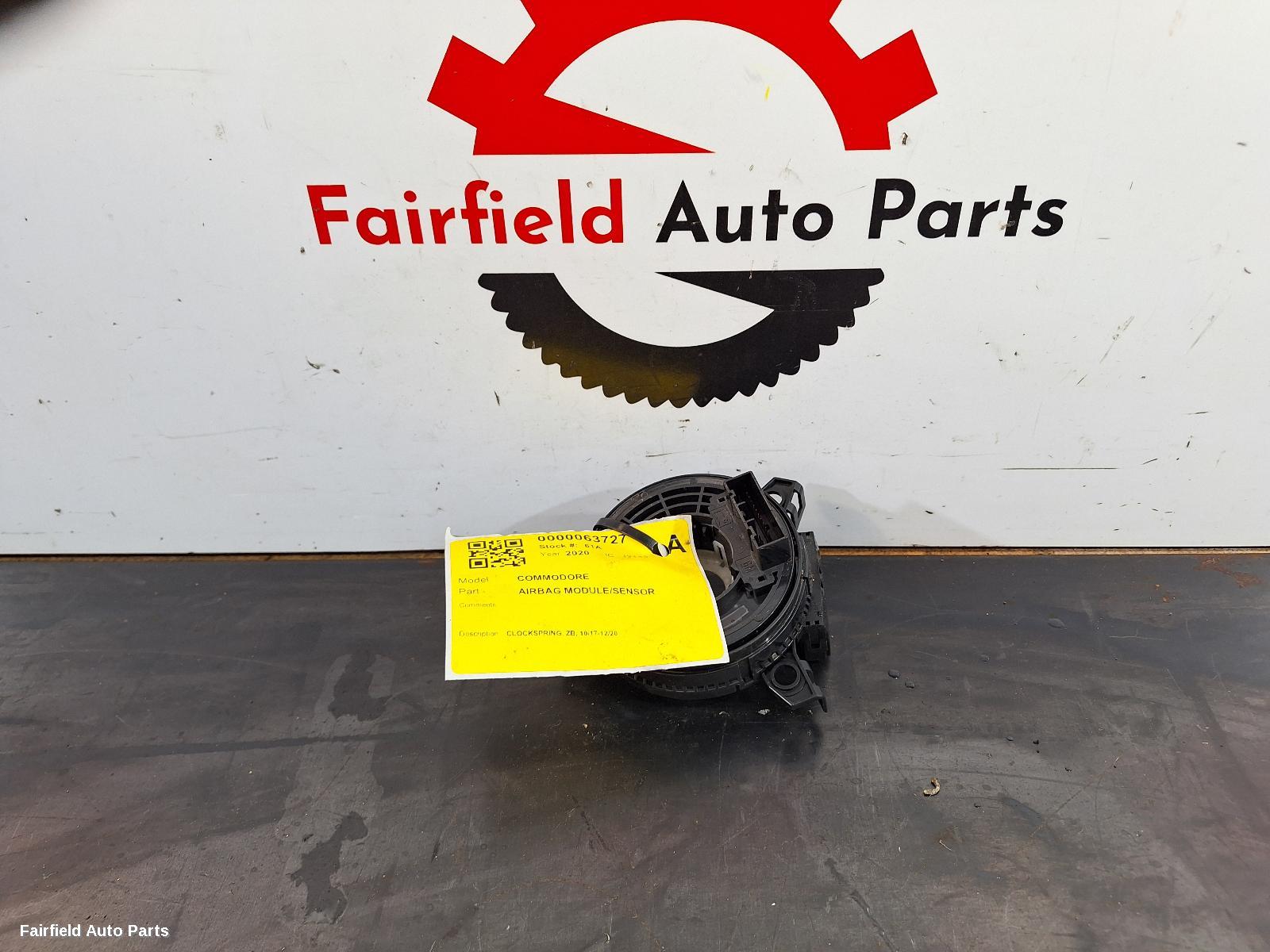 2017-2020 Holden Commodore Airbag Module Sensor