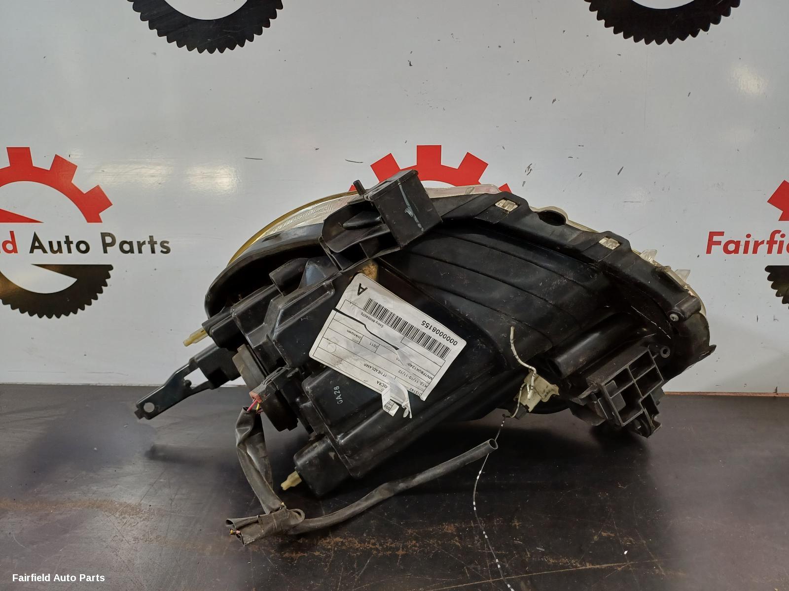 2010-2012 Nissan Micra Right Headlamp