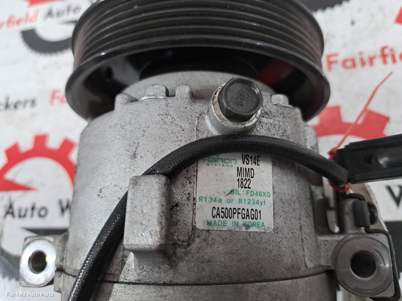 2018 Hyundai I30 A C Compressor