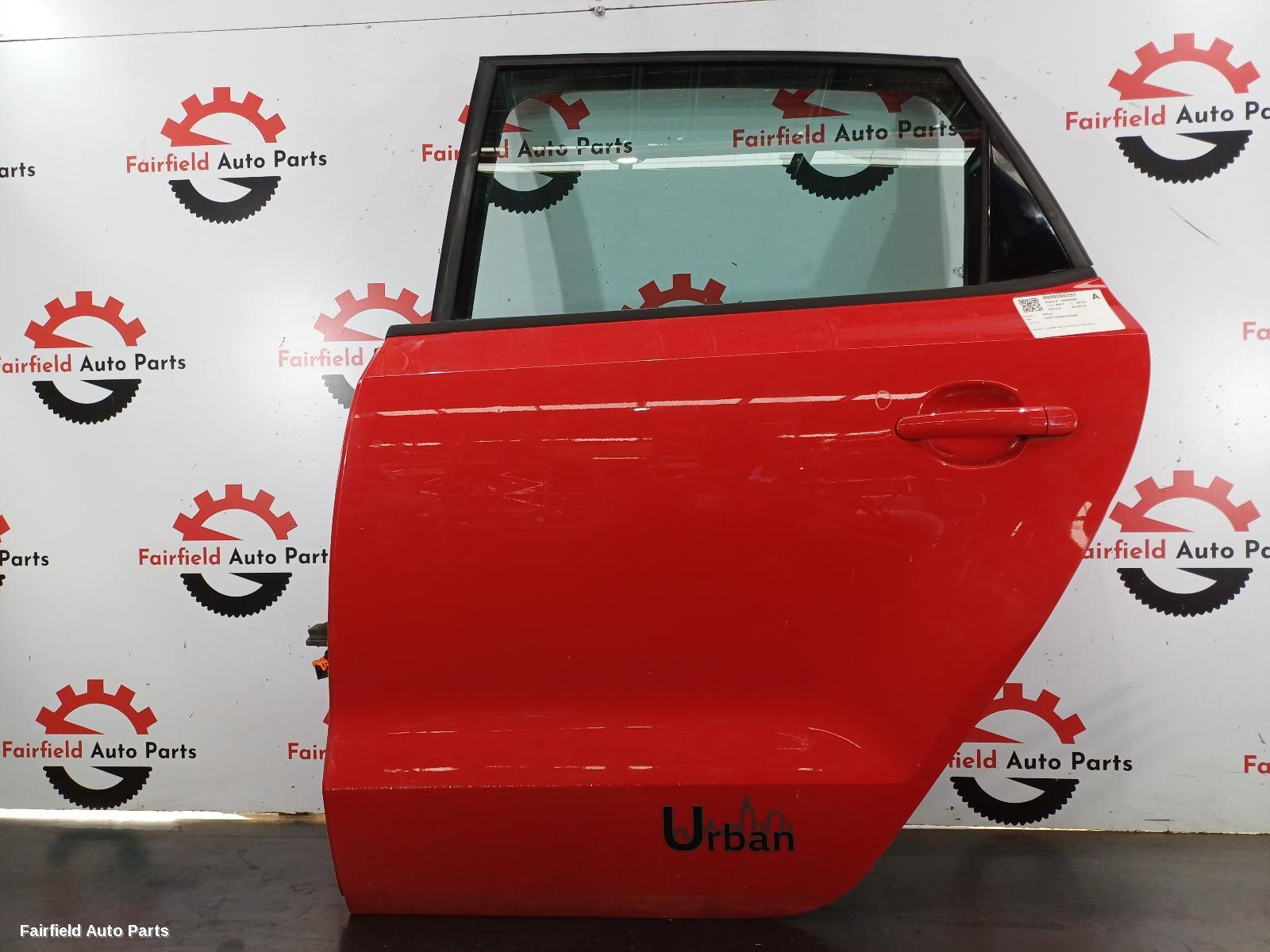 2017 Volkswagen Polo Left Rear Door Sliding