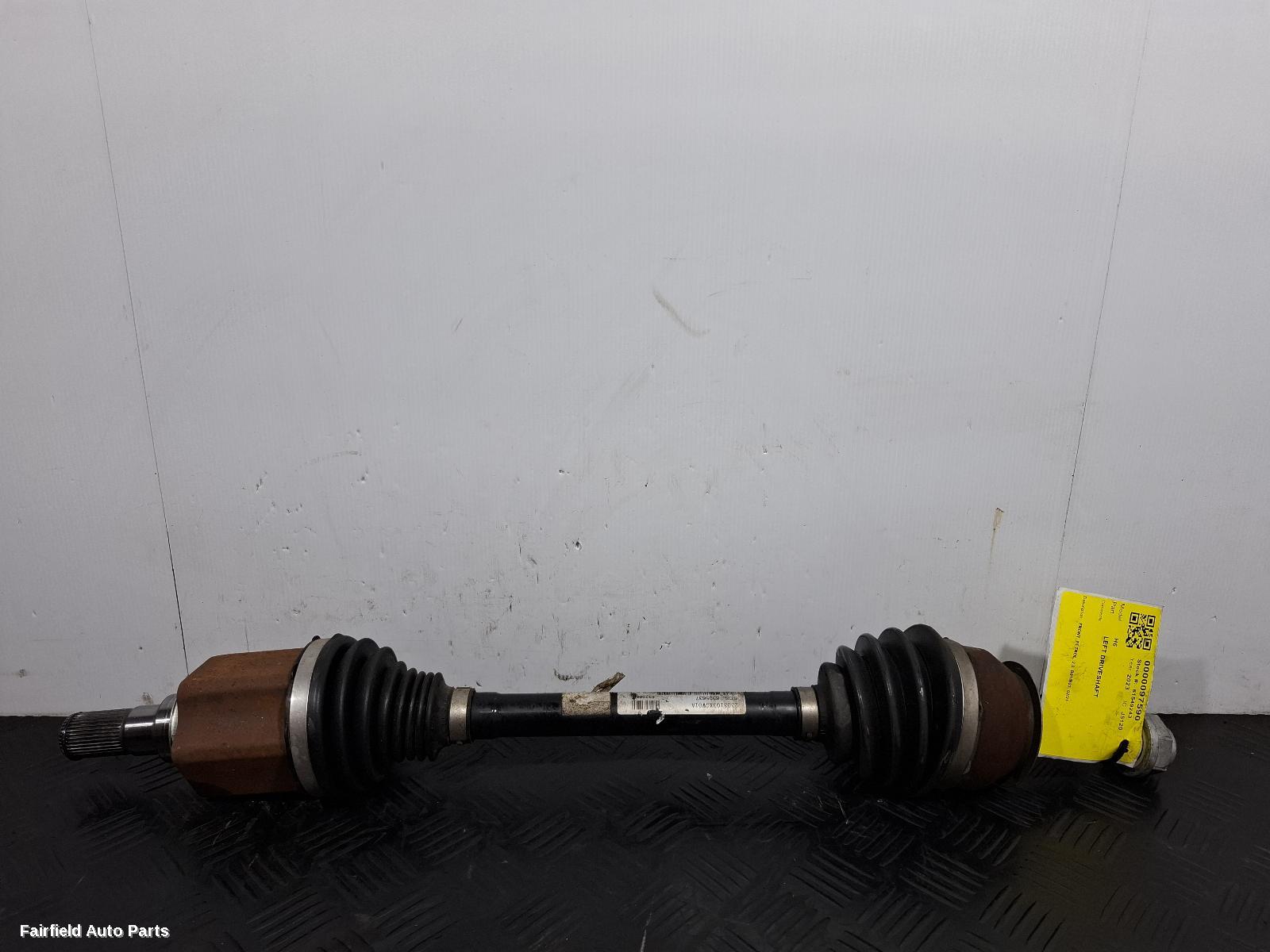 2021-2026 Haval H6 Left Driveshaft
