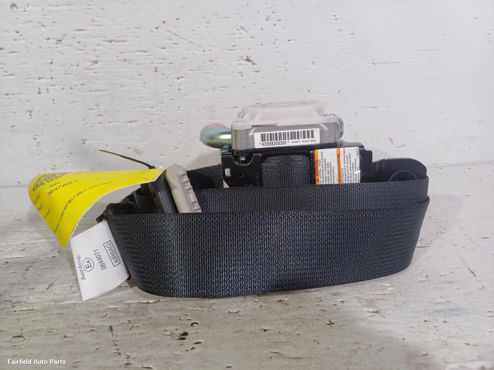 2014-2021 Honda Hrv Seatbelt Stalk