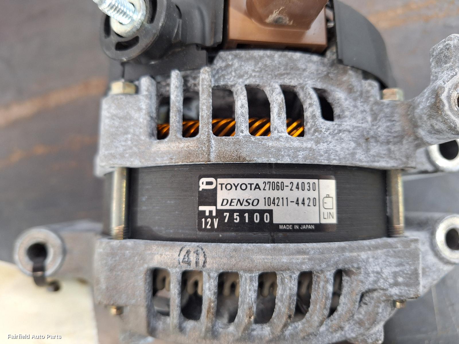 2018-2024 Toyota Corolla Alternator