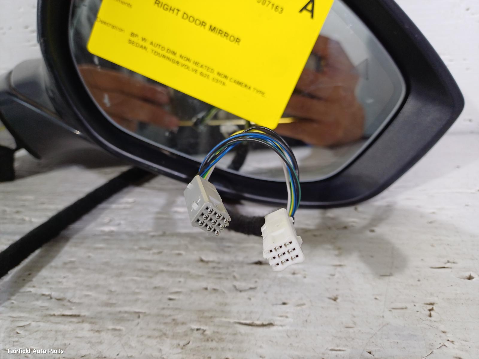 2019-2025 Mazda 3 Right Door Mirror