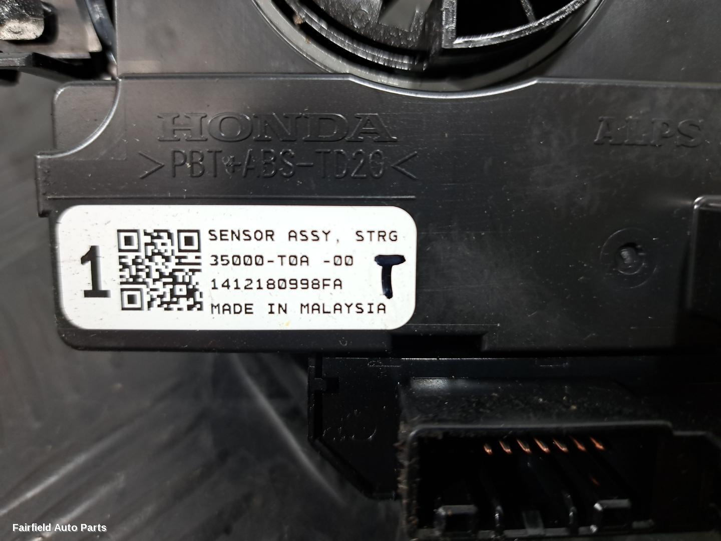 2012-2017 Honda Crv Airbag Module Sensor