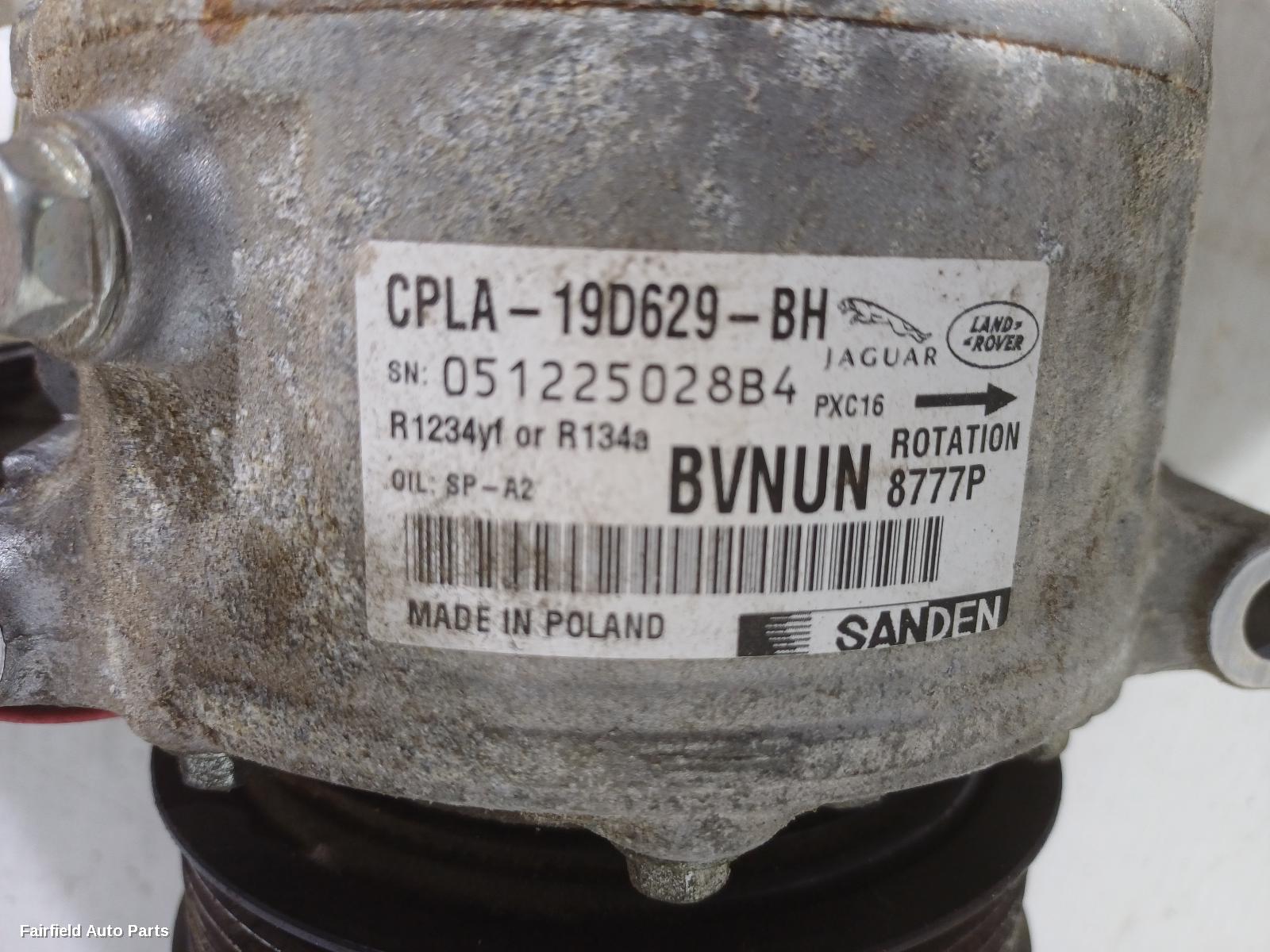 2016-2019 Land Rover Discovery Sport A C Compressor