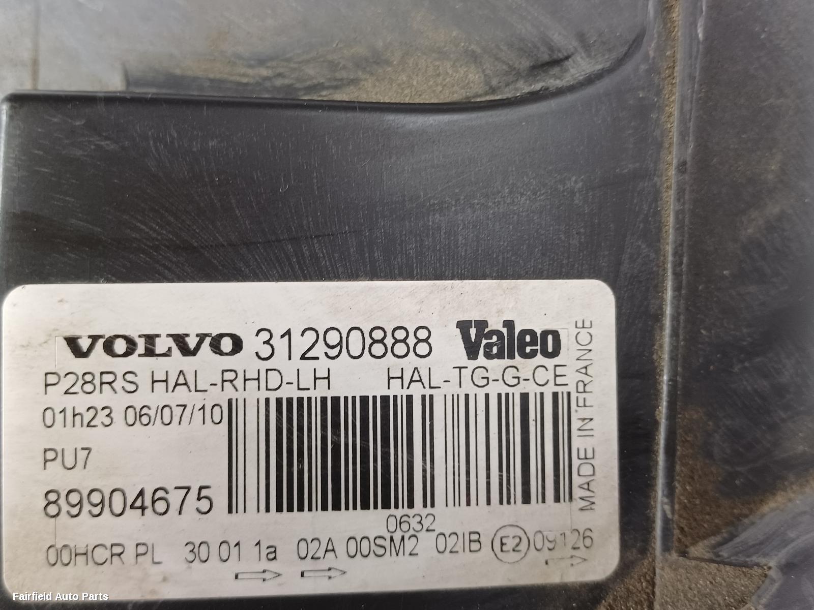 2006-2014 Volvo Xc90 Left Headlamp