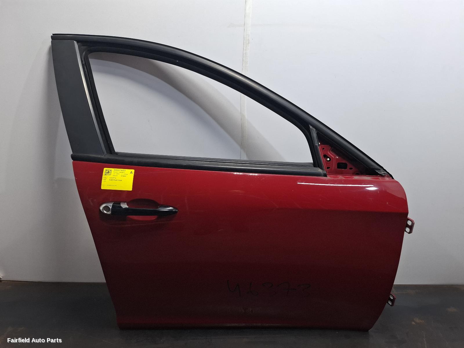 2011-2020 Alfa Romeo Giulietta Right Front Door