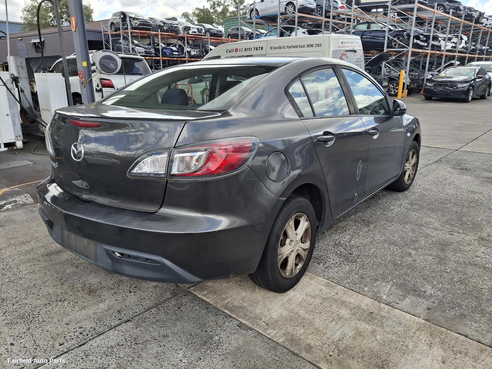 2009 Mazda 3 R Bar Bracket Reinfo