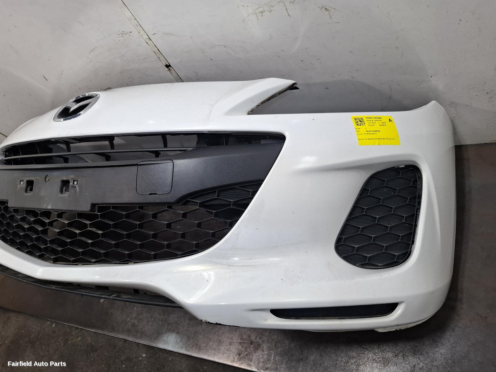 2011-2013 Mazda 3 Front Bumper