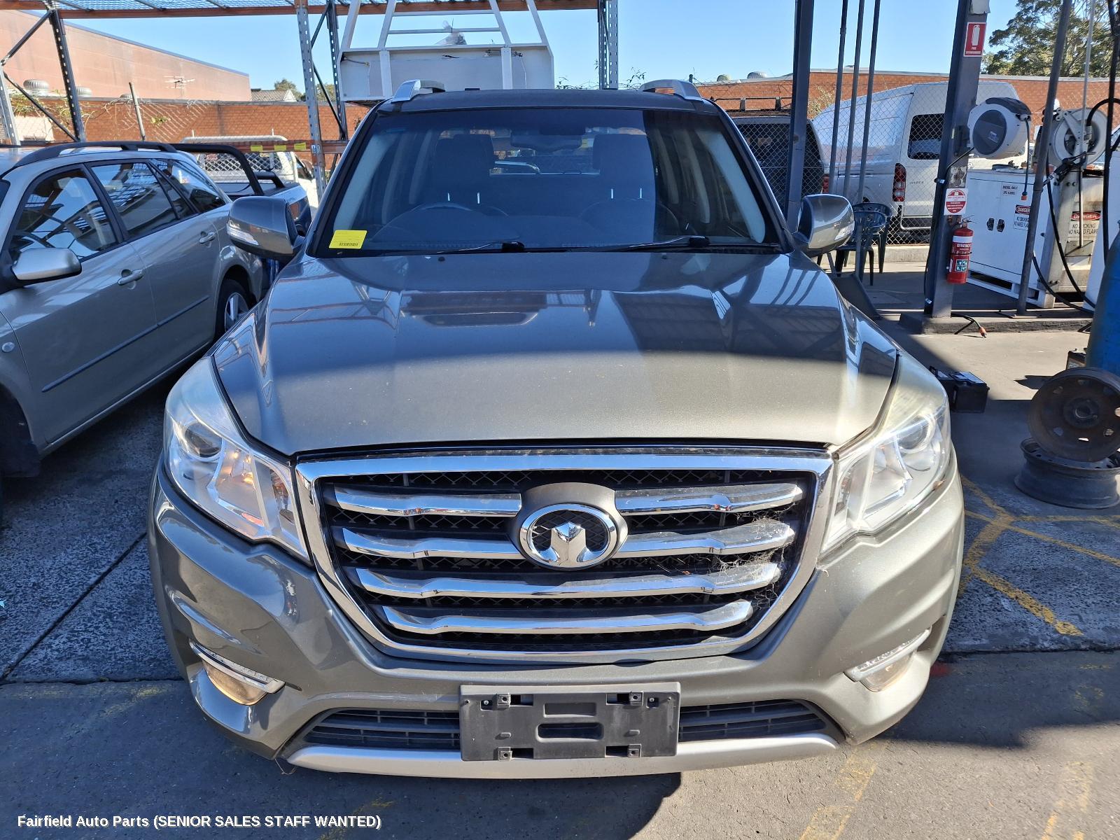 2016 Great Wall Steed Left Front Window Reg Motor