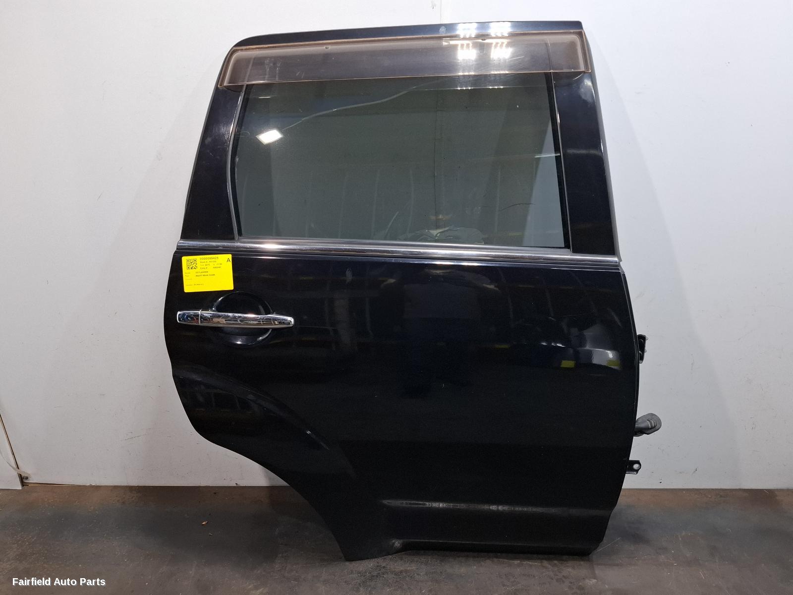 2009-2012 Mitsubishi Outlander Right Rear Door Sliding