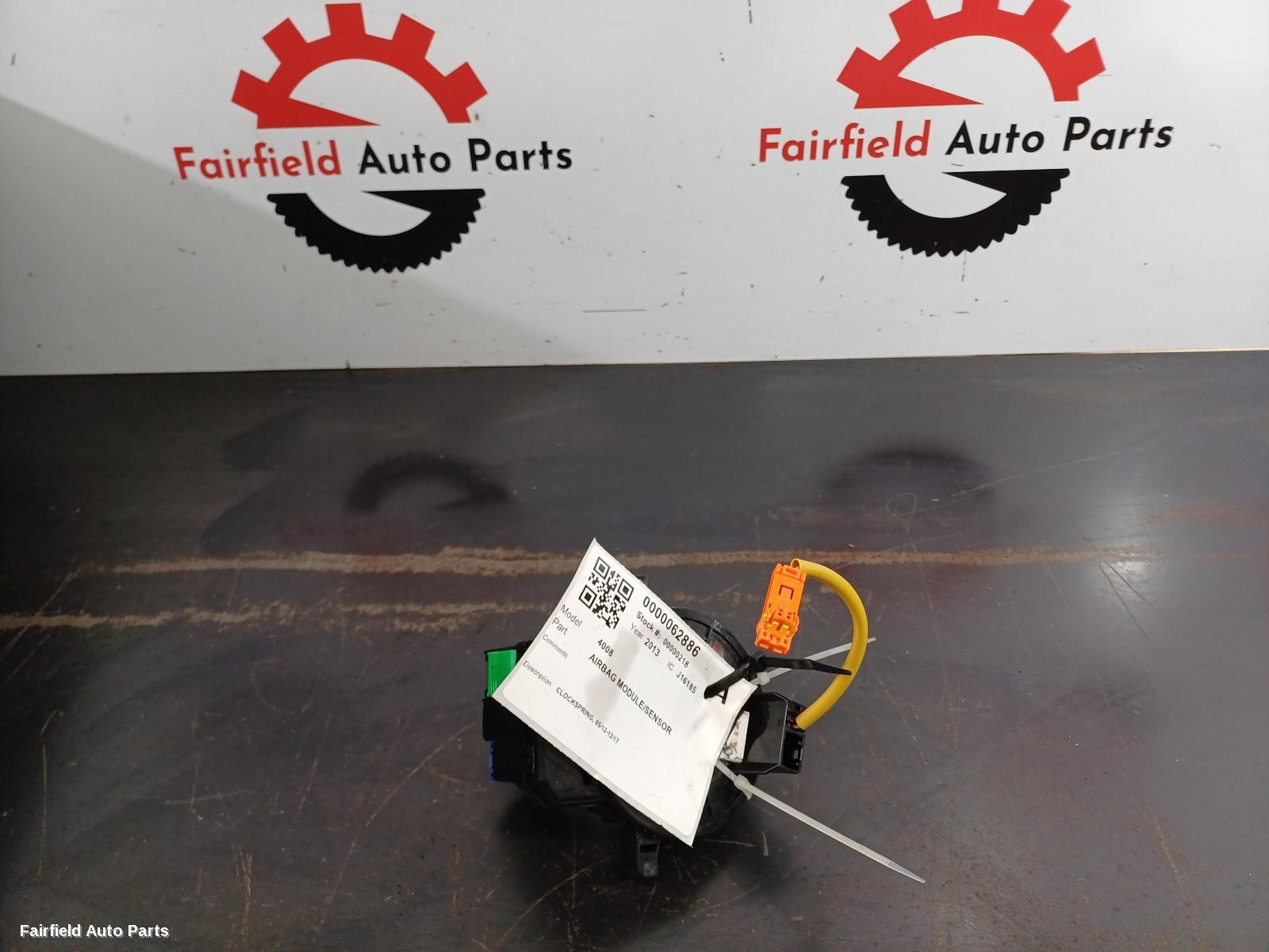 2012-2017 Peugeot 4008 Airbag Module Sensor
