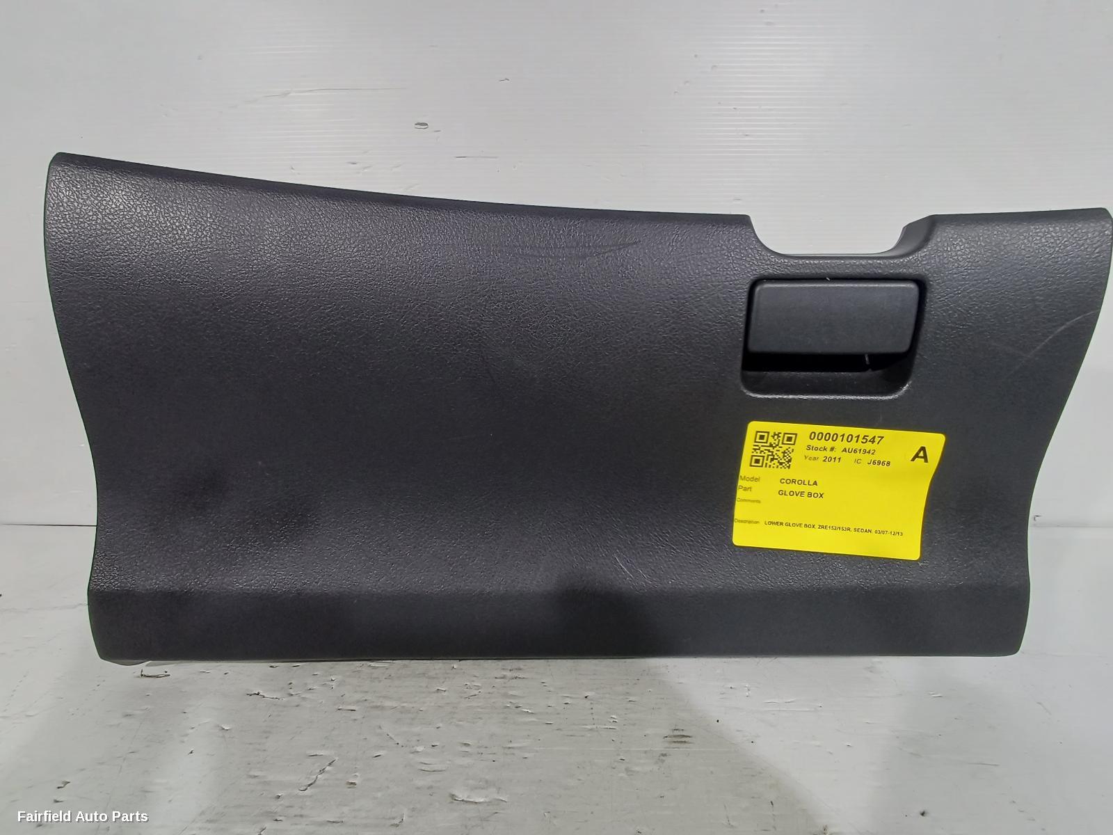 2007-2013 Toyota Corolla Glove Box