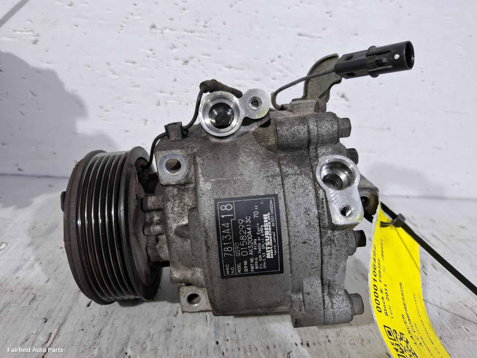 2007-2015 Mitsubishi Lancer A C Compressor