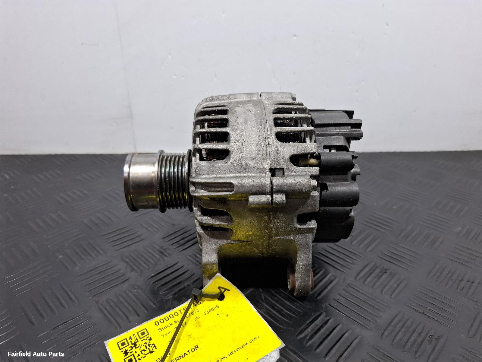 2012-2020 Volkswagen Golf Alternator
