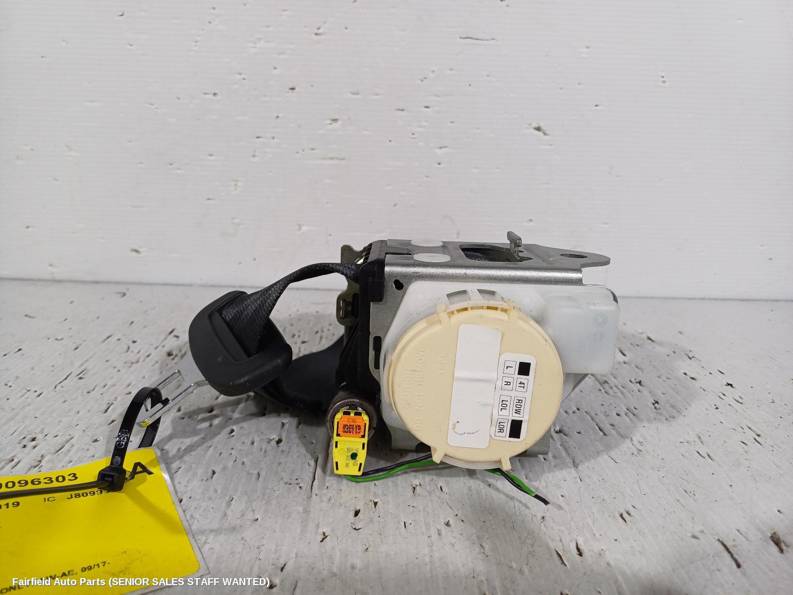 2019 Volkswagen Polo Seatbelt Stalk